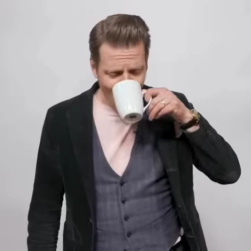 ☕️ Стикер «Sam Coffee Lake» для Telegram