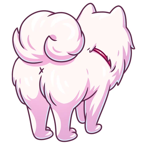 🐕 Стикер «Самми без надписей» для Telegram