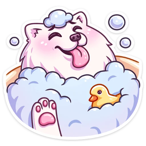 🛁 Стикер «Самми» для Telegram