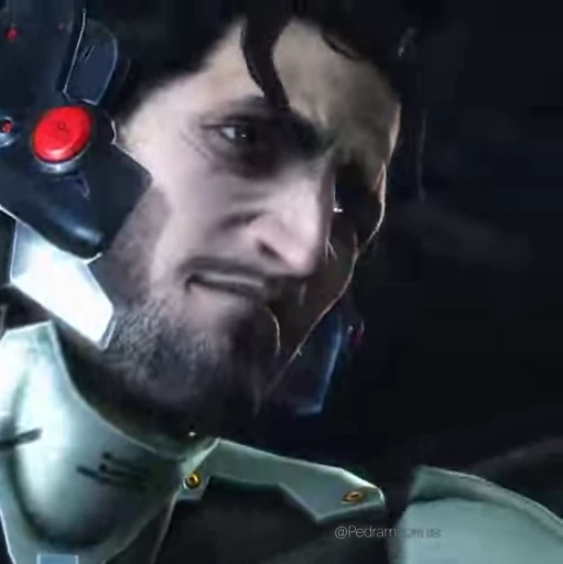 🗡 Стикер «Metal Gear Rising Jetstream Sam» для Telegram