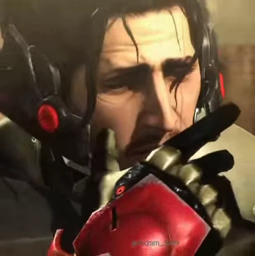 🗡 Стикер «Metal Gear Rising Jetstream Sam» для Telegram