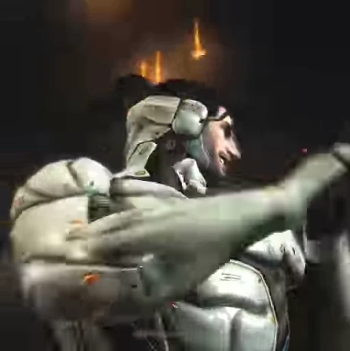 🗡 Стикер «Metal Gear Rising Jetstream Sam» для Telegram