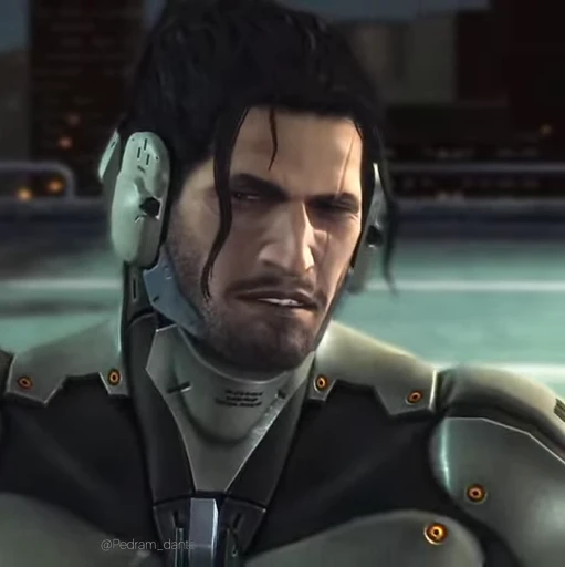 🗡 Стикер «Metal Gear Rising Jetstream Sam» для Telegram