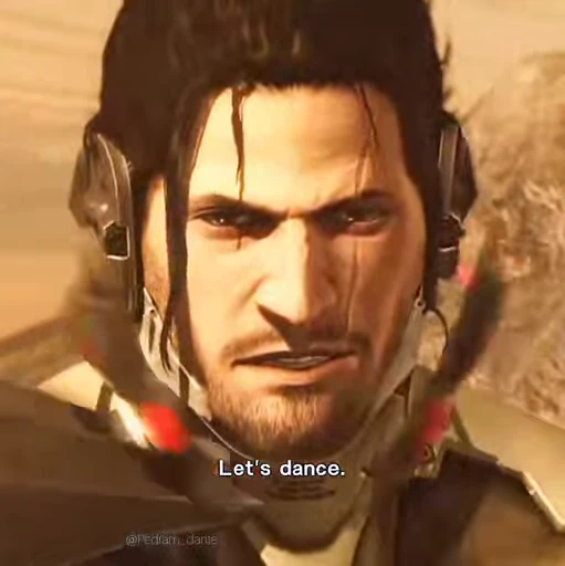 🗡 Стикер «Metal Gear Rising Jetstream Sam» для Telegram
