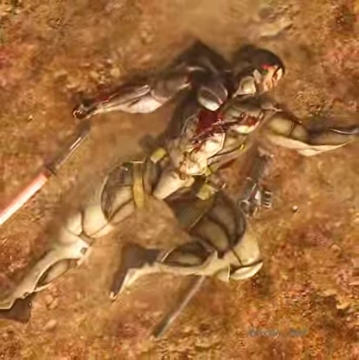 🗡 Стикер «Metal Gear Rising Jetstream Sam» для Telegram