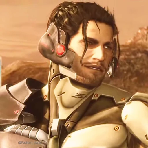 🗡 Стикер «Metal Gear Rising Jetstream Sam» для Telegram