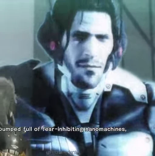 🗡 Стикер «Metal Gear Rising Jetstream Sam» для Telegram