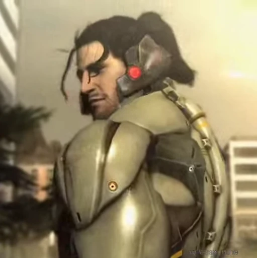 Стикерпак Metal Gear Rising Jetstream Sam для Telegram