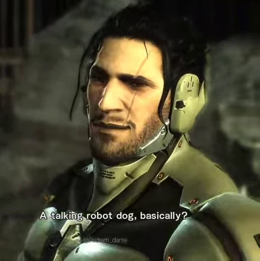🗡 Стикер «Metal Gear Rising Jetstream Sam» для Telegram