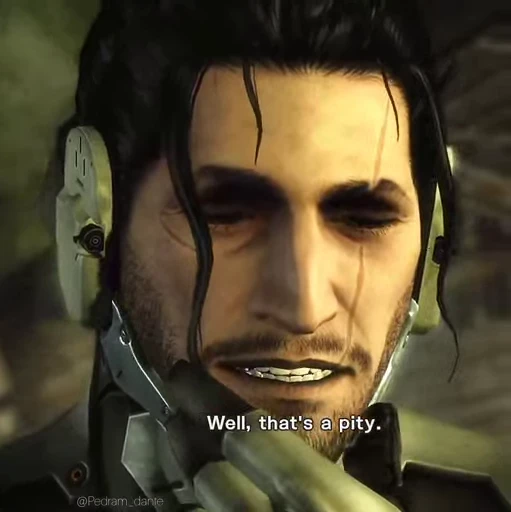 🗡 Стикер «Metal Gear Rising Jetstream Sam» для Telegram