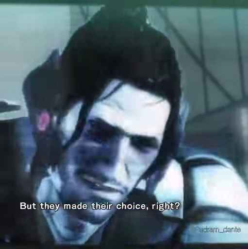 🗡 Стикер «Metal Gear Rising Jetstream Sam» для Telegram