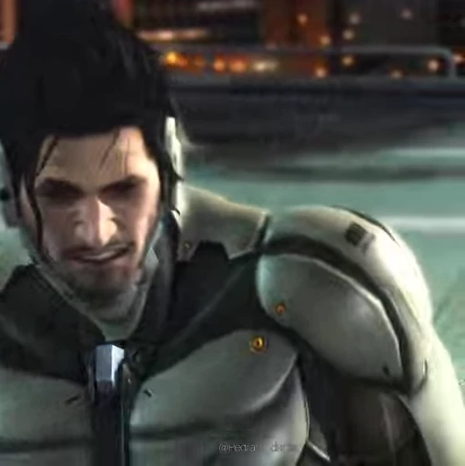 🗡 Стикер «Metal Gear Rising Jetstream Sam» для Telegram