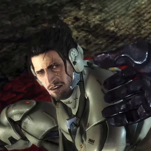 🗡 Стикер «Metal Gear Rising Jetstream Sam» для Telegram