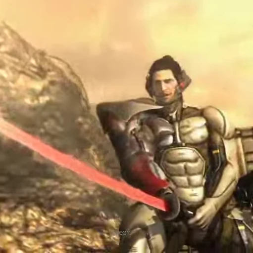 🗡 Стикер «Metal Gear Rising Jetstream Sam» для Telegram