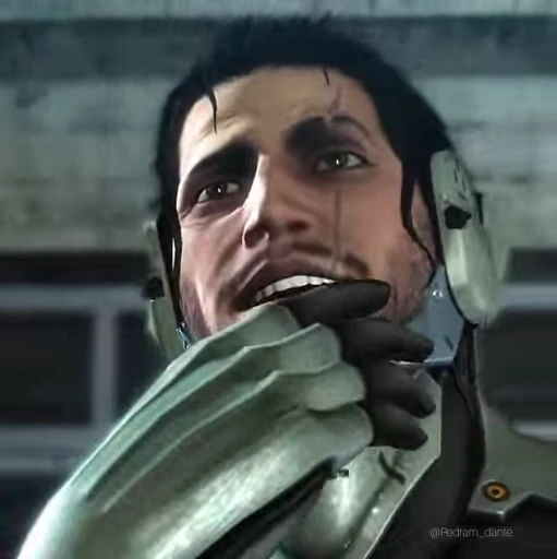 🗡 Стикер «Metal Gear Rising Jetstream Sam» для Telegram