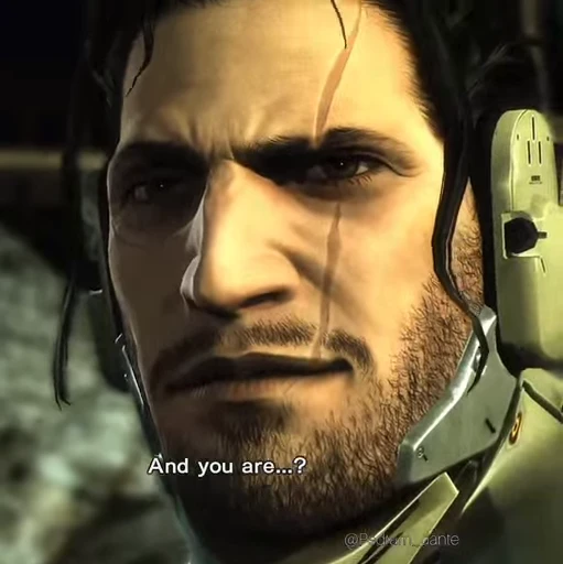 🗡 Стикер «Metal Gear Rising Jetstream Sam» для Telegram