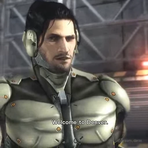 🗡 Стикер «Metal Gear Rising Jetstream Sam» для Telegram