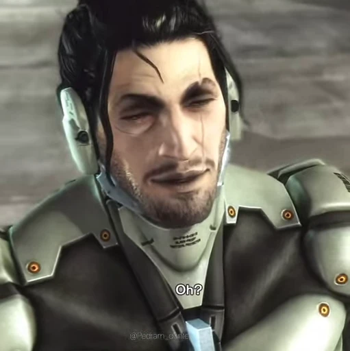 🗡 Стикер «Metal Gear Rising Jetstream Sam» для Telegram