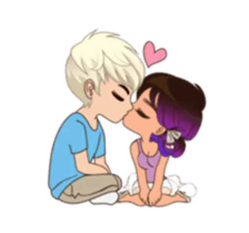 💏 Стикер «Sam and Sally» для Telegram