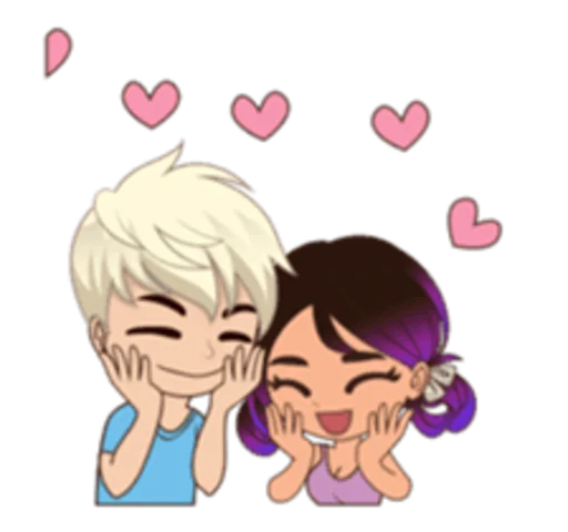 💕 Стикер «Sam and Sally» для Telegram