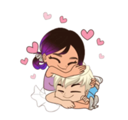 😻 Стикер «Sam and Sally» для Telegram