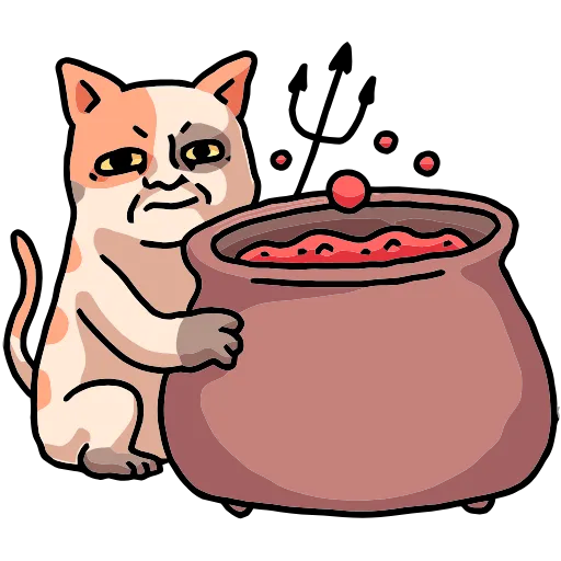 😈 Эмодзи «Самсон» для Telegram
