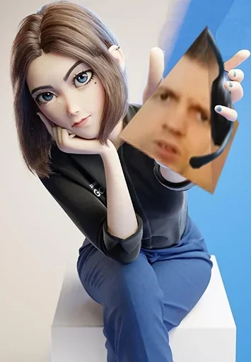 ❤️ Стикер «Samsung assistant» для Telegram