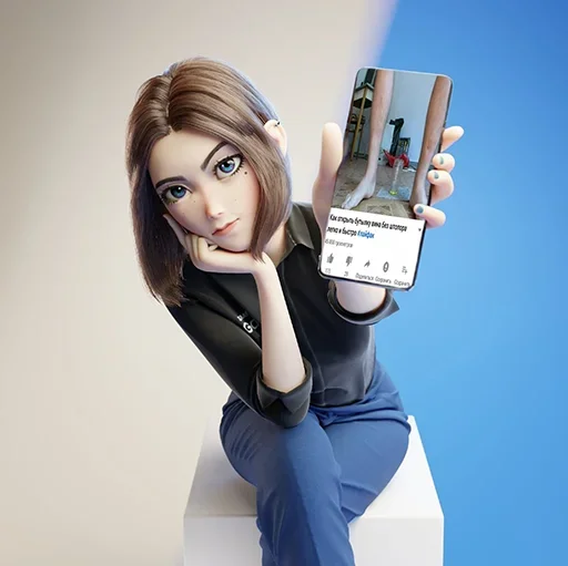 ❤️ Стикер «Samsung assistant» для Telegram