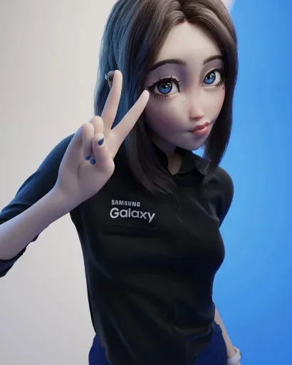 ❤️ Стикер «Samsung assistant» для Telegram