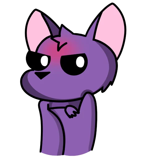 🤬 Стикер «Sam the bat» для Telegram