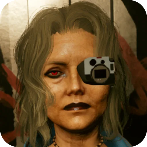 👩‍🦳 Стикер «Samurai 2077» для Telegram