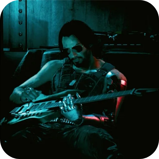 🎤 Стикер «Samurai 2077» для Telegram