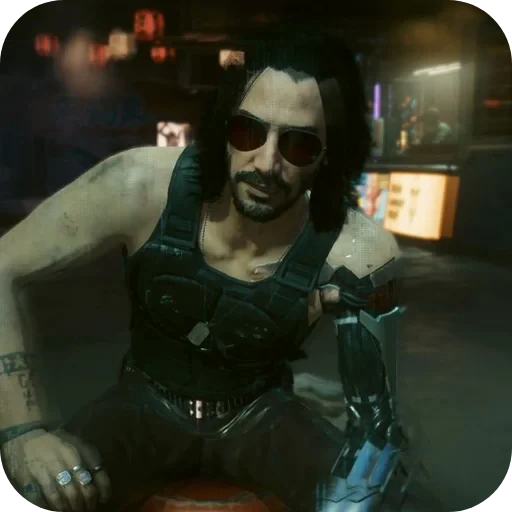 🕶 Стикер «Samurai 2077» для Telegram