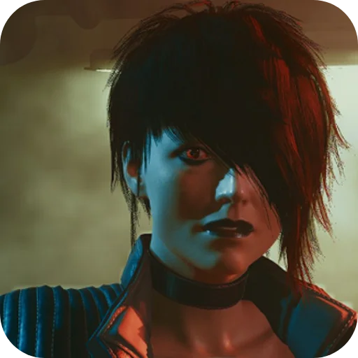 👩‍🦳 Стикер «Samurai 2077» для Telegram