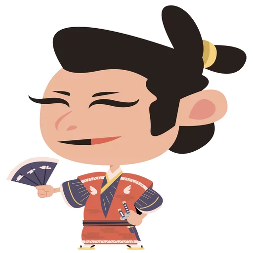 😊 Стикер «Samurai» для Telegram