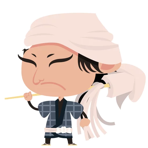 😄 Стикер «Samurai» для Telegram