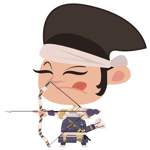 😅 Стикер «Samurai» для Telegram