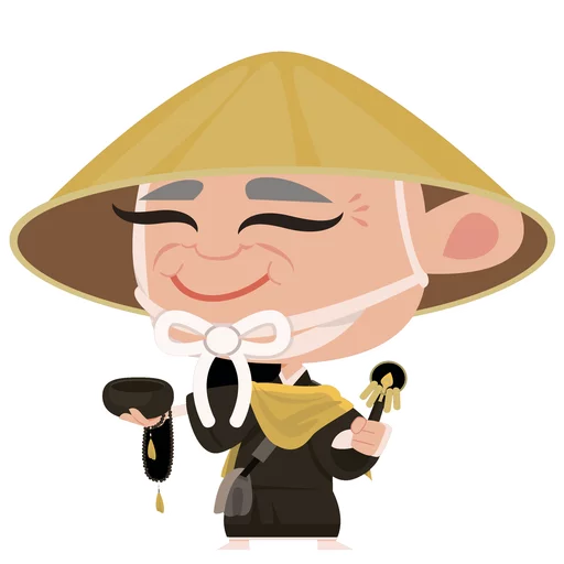 🙃 Стикер «Samurai» для Telegram