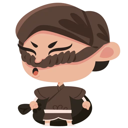 😄 Стикер «Samurai» для Telegram