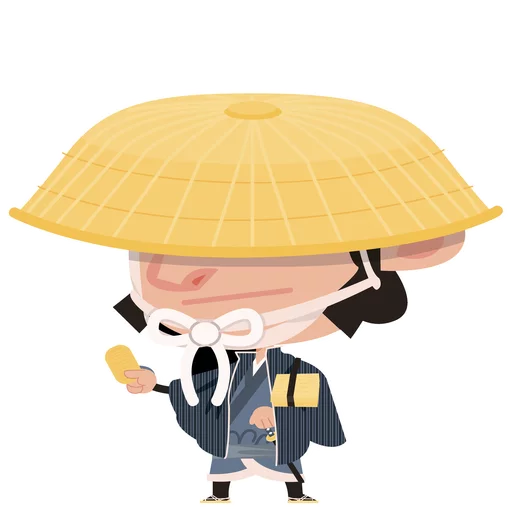 😆 Стикер «Samurai» для Telegram