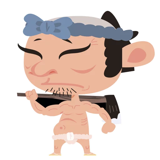 😄 Стикер «Samurai» для Telegram