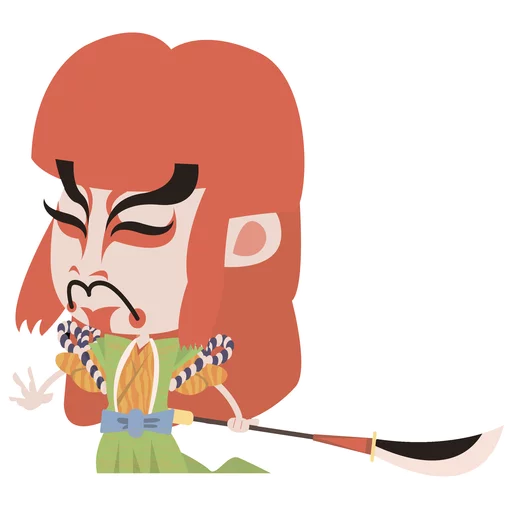 😄 Стикер «Samurai» для Telegram