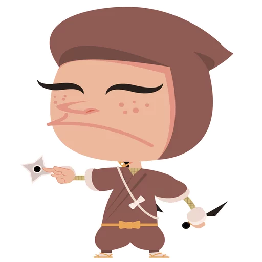😁 Стикер «Samurai» для Telegram