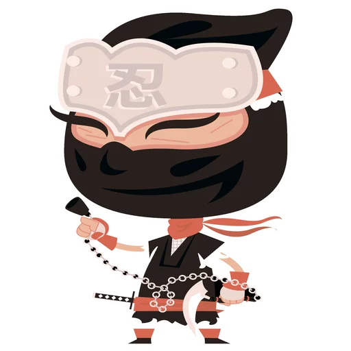 😄 Стикер «Samurai» для Telegram