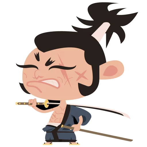 😄 Стикер «Samurai» для Telegram
