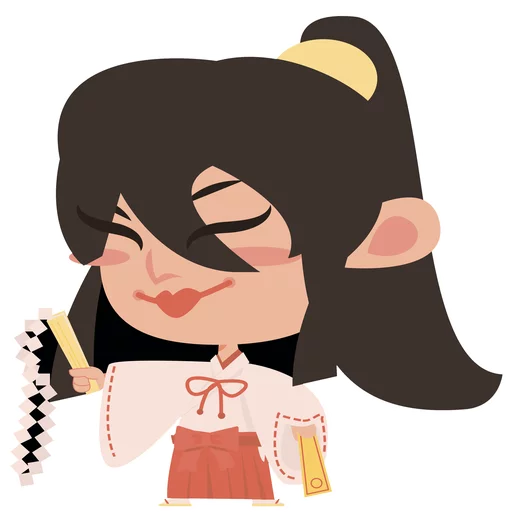 😆 Стикер «Samurai» для Telegram
