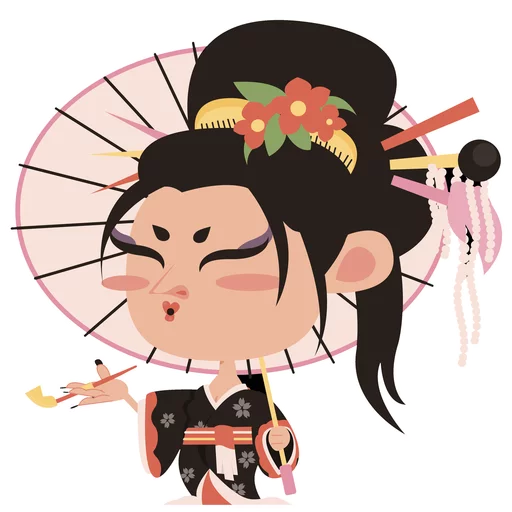 😆 Стикер «Samurai» для Telegram