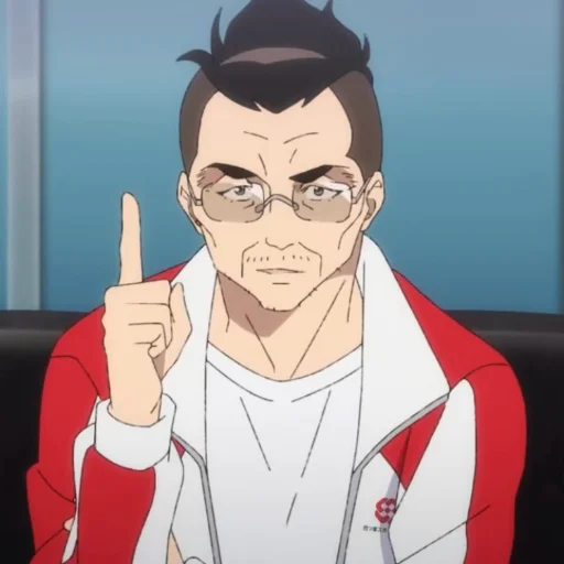 ☝️ Стикер «The Gymnastics Samurai» для Telegram