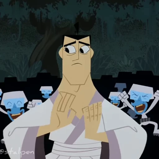 🌟 Стикер «Samurai Jack» для Telegram