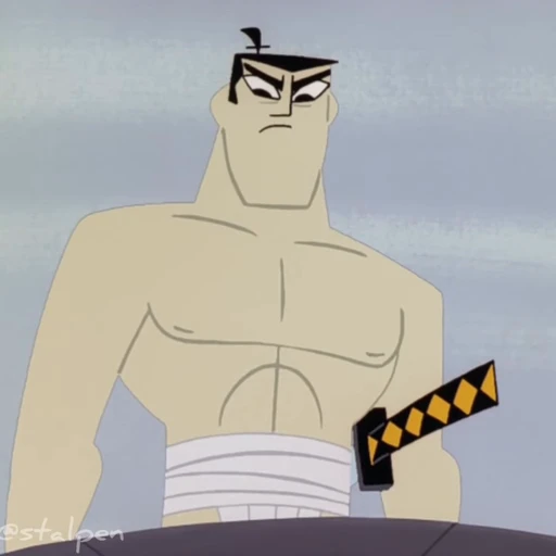 🌟 Стикер «Samurai Jack» для Telegram